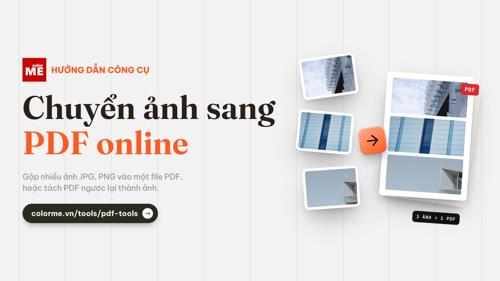 Chuyển ảnh sang PDF online miễn phí, chuyển PDF sang JPG, PNG (không cần đăng nhập)