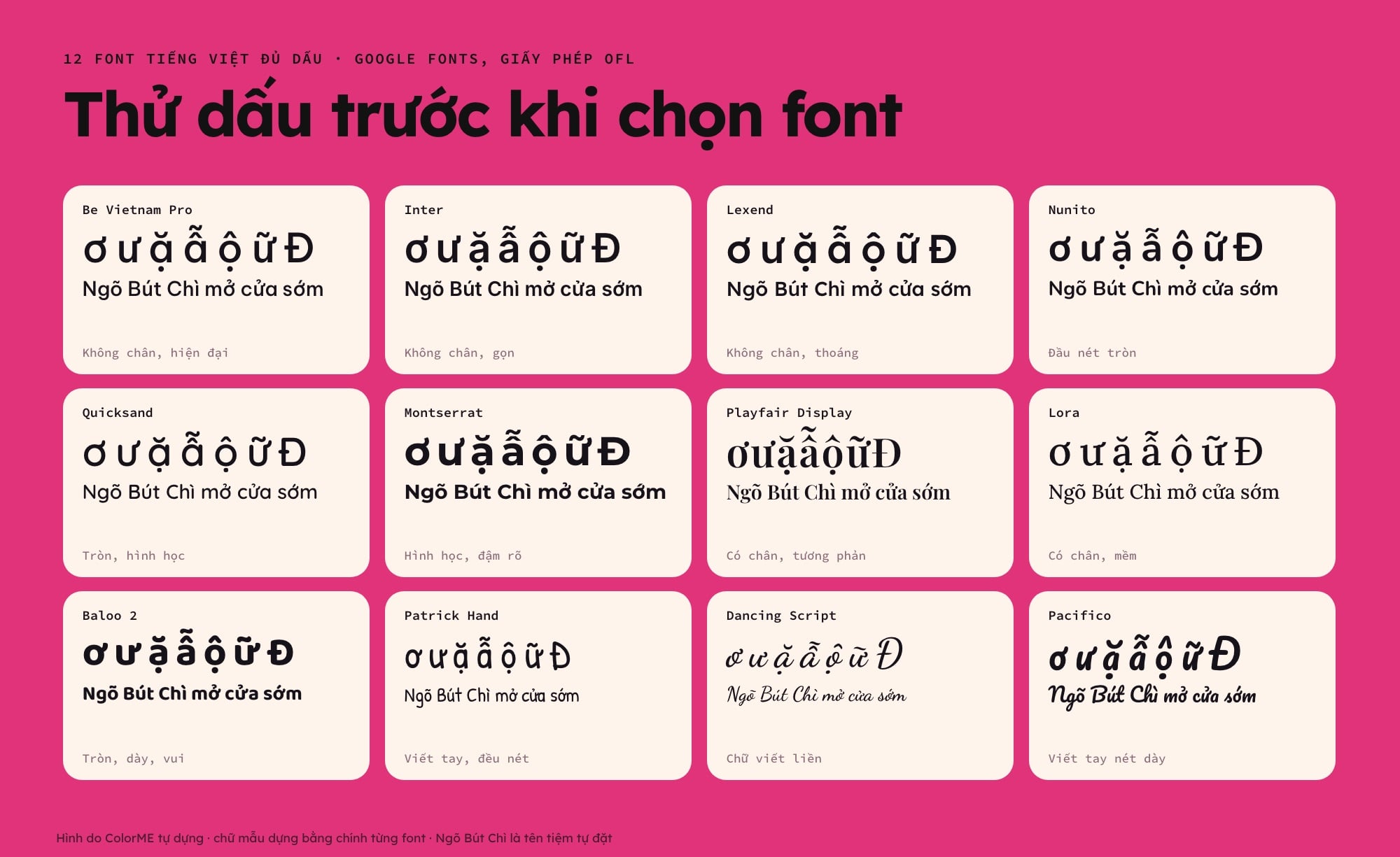 12 font chữ đẹp tiếng Việt cho điện thoại