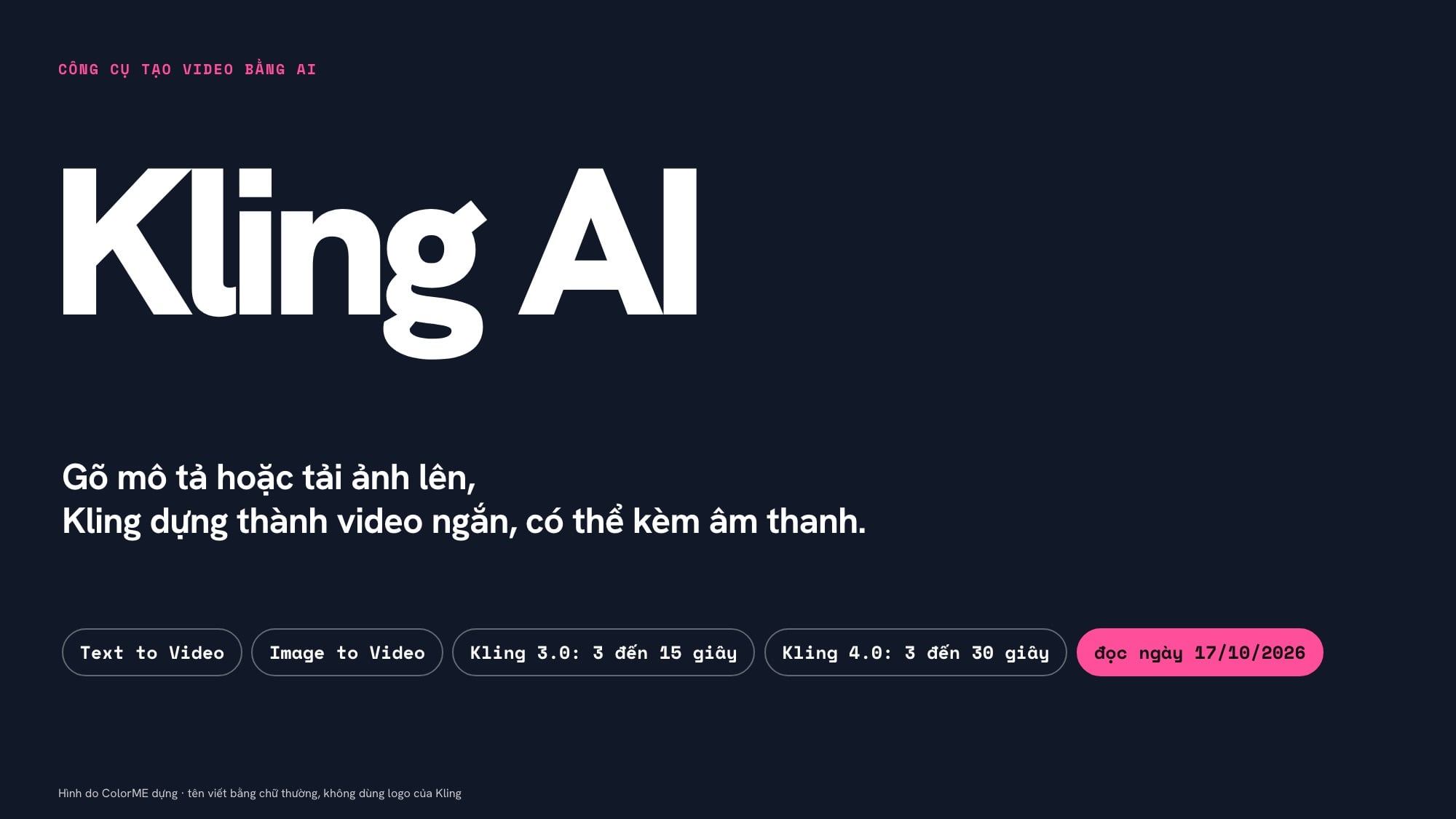 Kling AI là gì