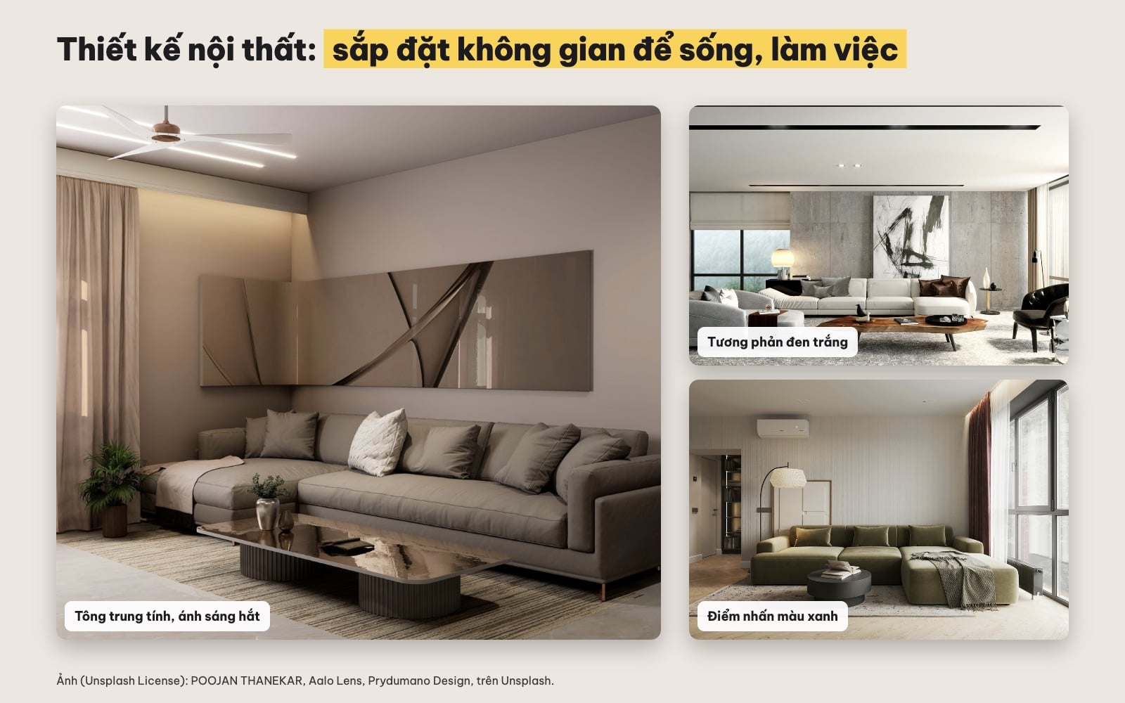 Ngành thiết kế nội thất là gì