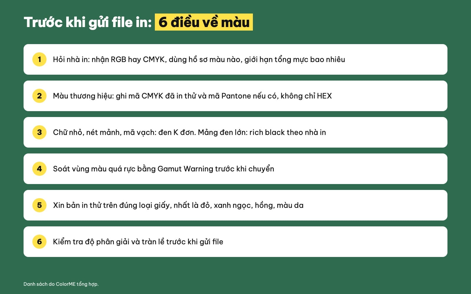 Kiểm tra màu trước khi gửi file in