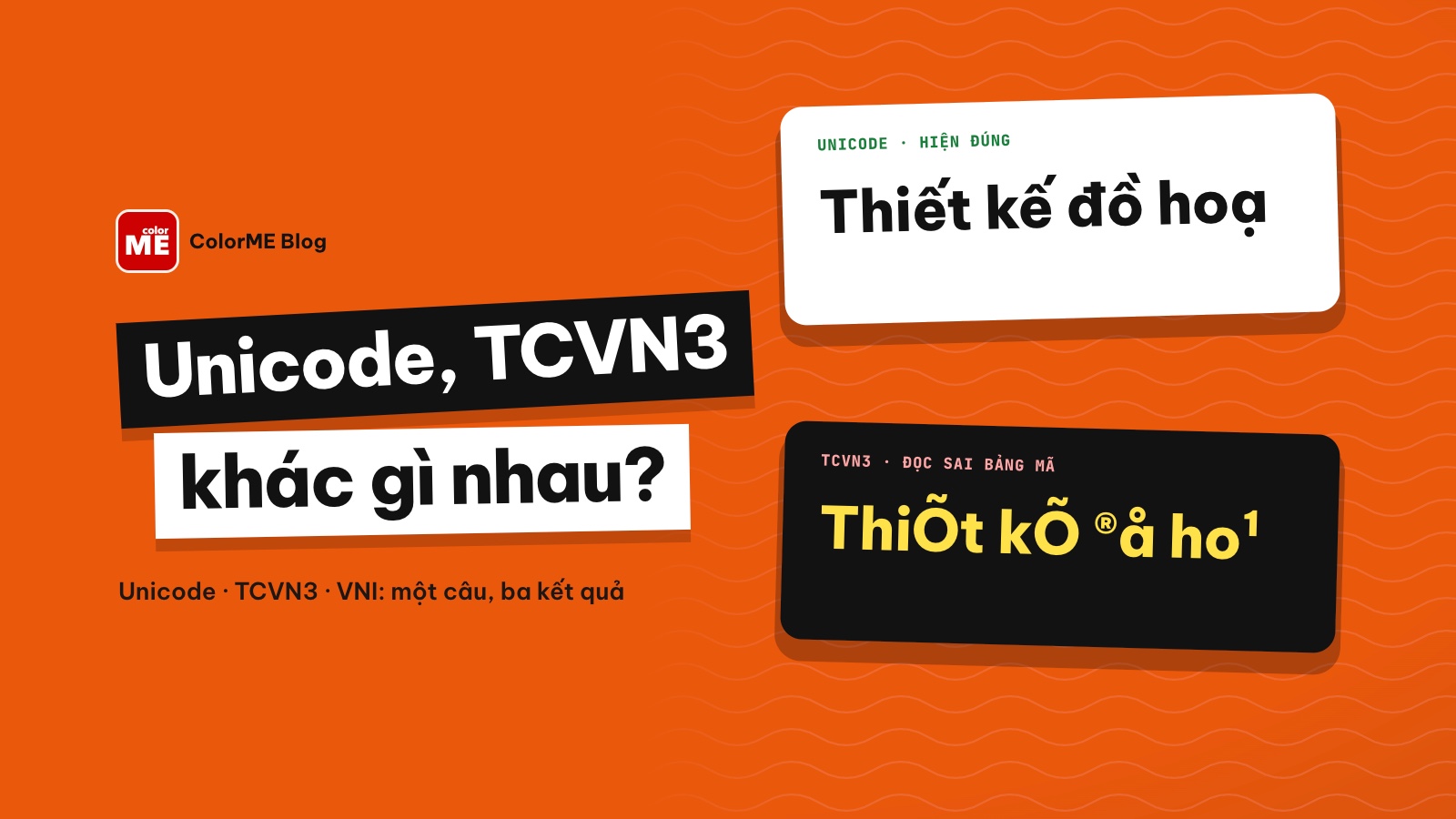 Font Unicode tiếng Việt là gì? Phân biệt Unicode, VNI, TCVN3