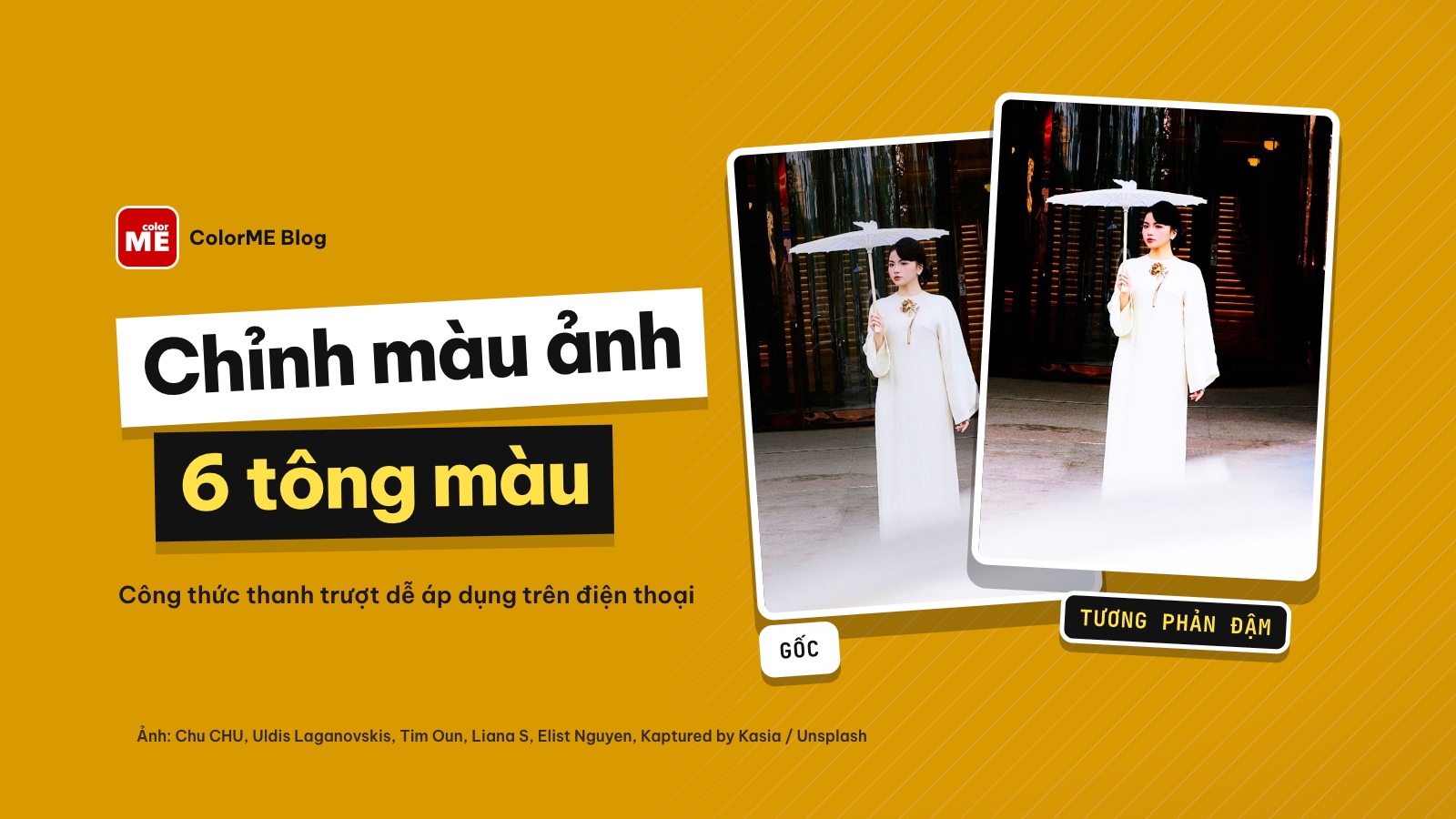 Cách chỉnh màu ảnh đẹp trên điện thoại: 6 tông màu dễ áp dụng