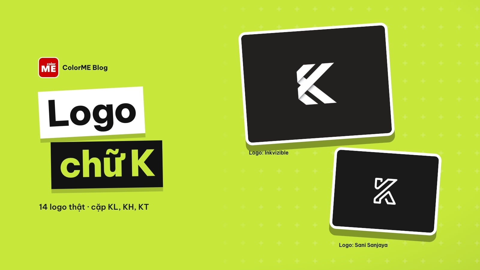 Logo chữ K: 12 ý tưởng, logo thương hiệu cá nhân và cách ghép KL, KT, KH, KA