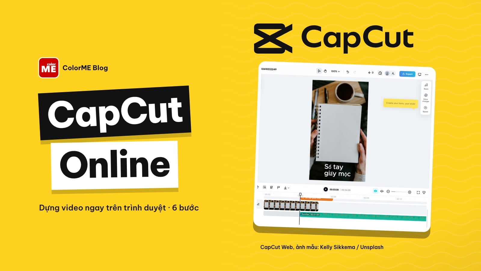 CapCut Online: cách edit video CapCut trên web không cần cài