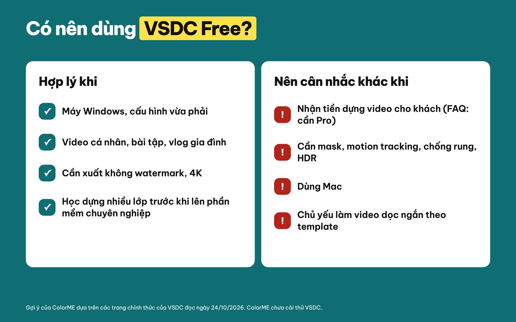 Có nên dùng VSDC Free Video Editor không