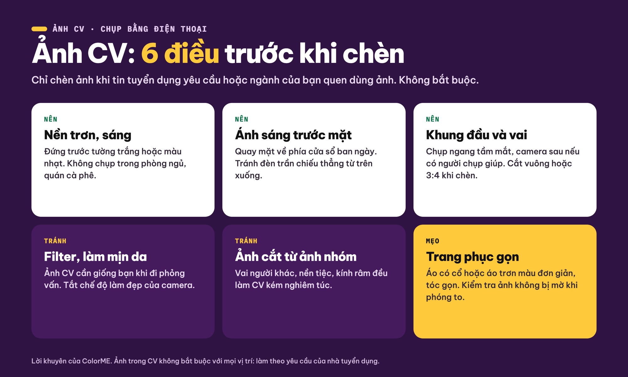 Cách chụp ảnh CV bằng điện thoại