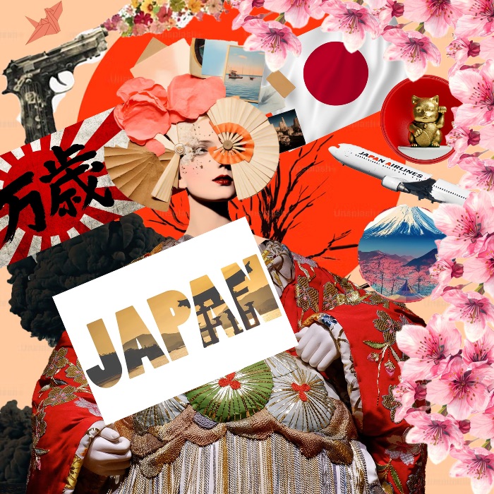 collage art Japan