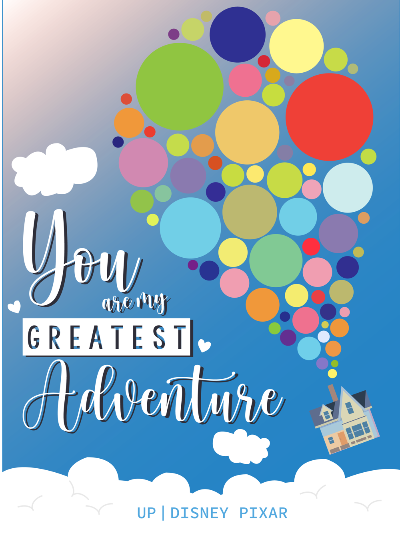 Pixar Up Typography