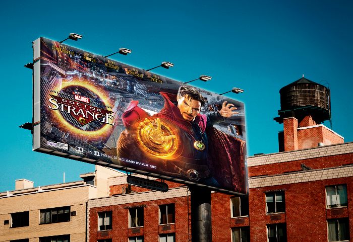 Billboard + DOOH + Standee