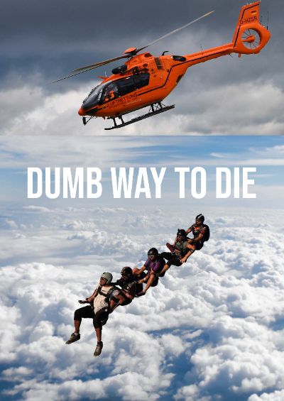 skydiving ain't right