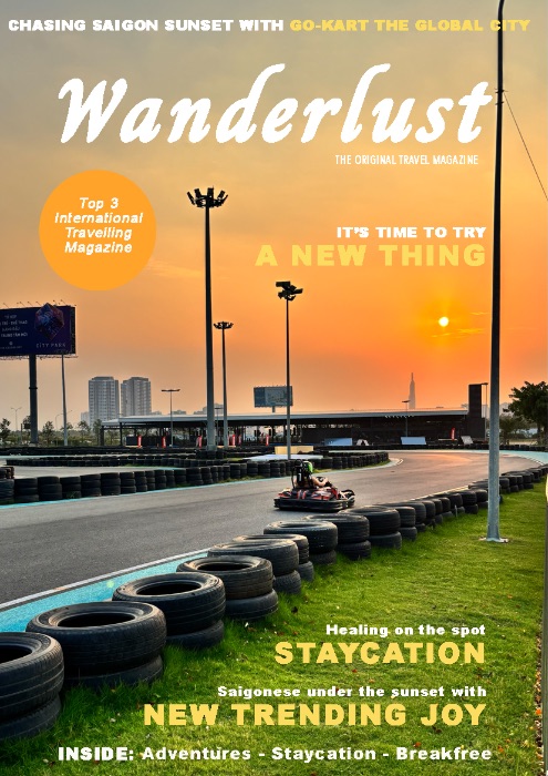 Bìa tạp chí du lịch Wanderlust