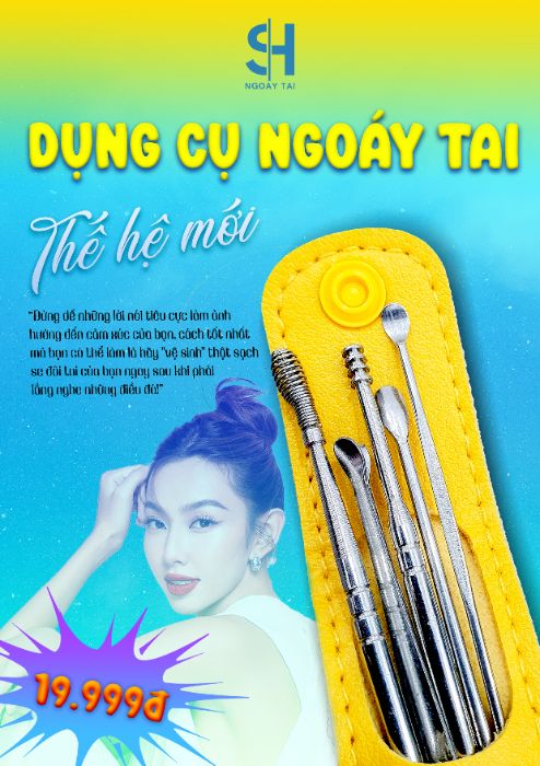 SẢN PHẨM: DỤNG CỤ NGOÁY TAI