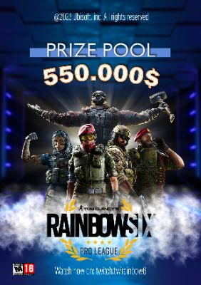 Poster giải Rainbow Six Pro League