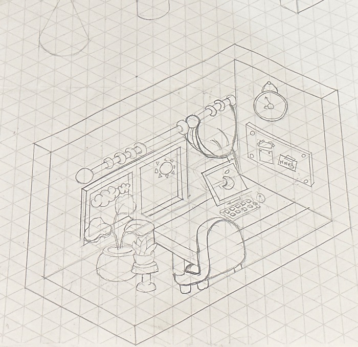 ISOMETRIC ROOM - SUMMER