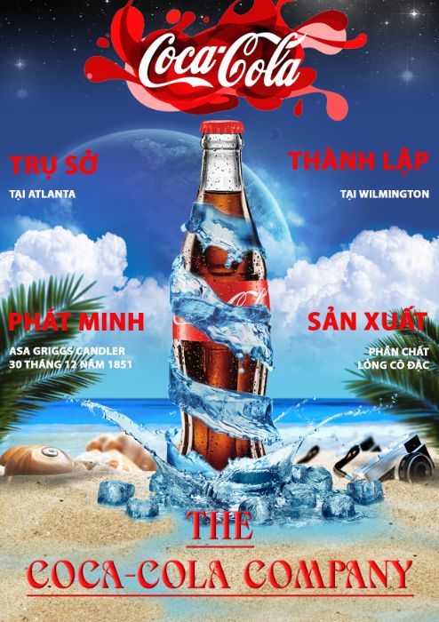Ngày hè cùng coca-cola