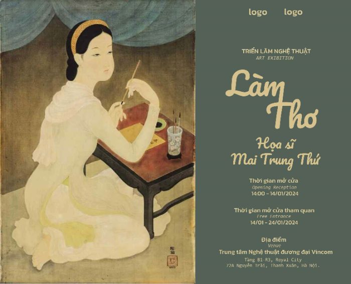 Poster trien lam nghe thuat