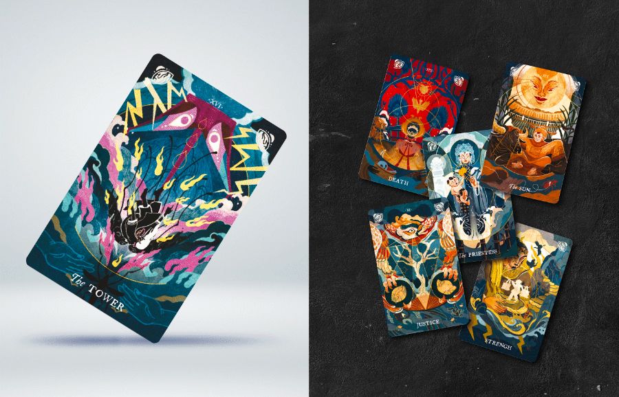 Tích tịch tình tang - Dự án Tarot lấy nguồn cảm hứng từ cổ tích Việt