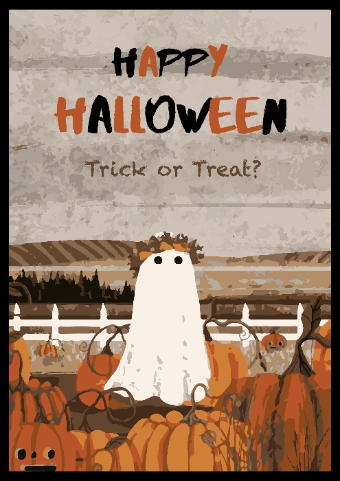 Thiệp Halloween