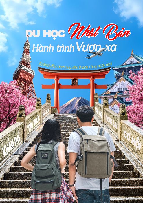 Thiết kế poster chủ đề Du học