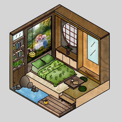 Old style Japanese room