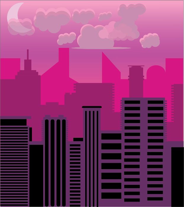 City silhouette