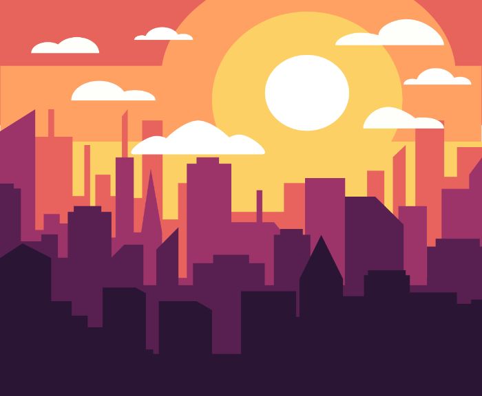 AI - [1] City Scape Flat