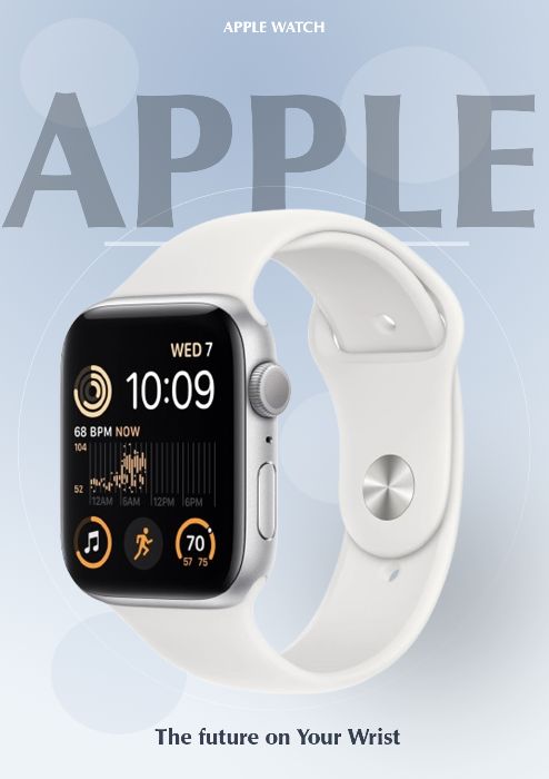 apple watch poster