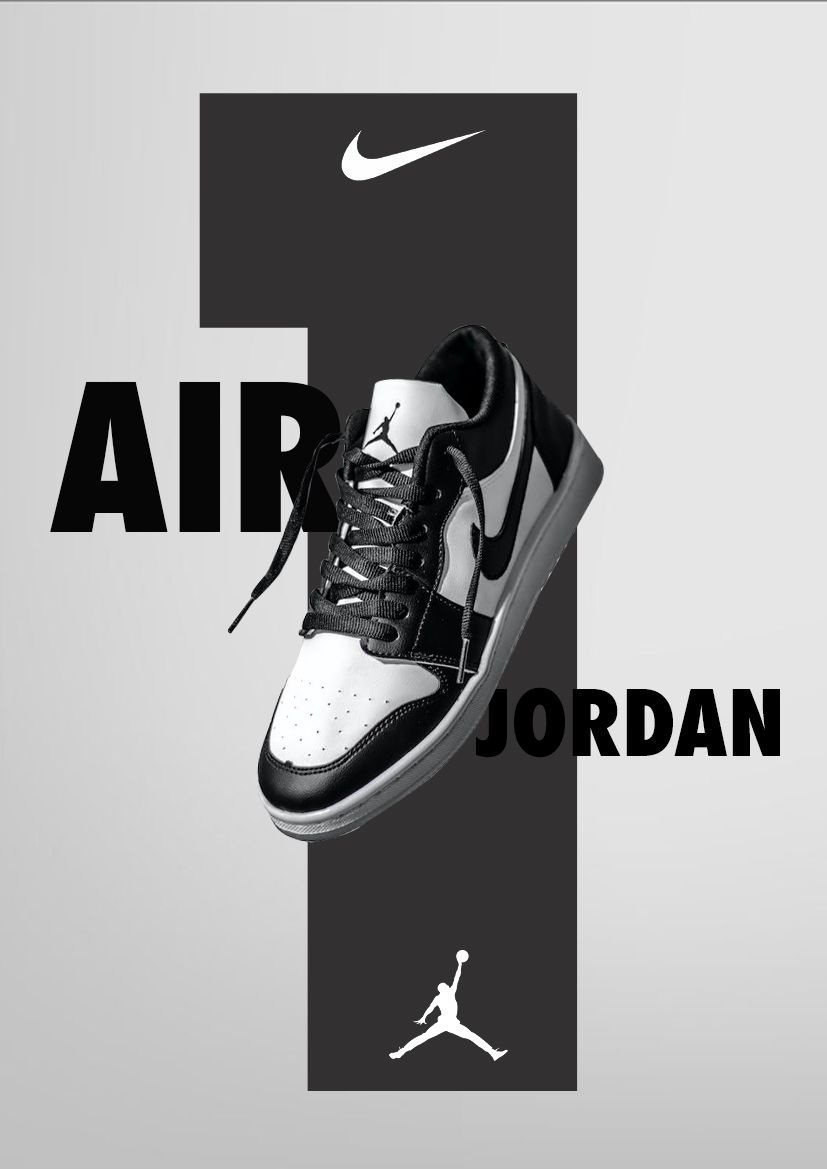 BTVN 4_Nike Air Jordan 1 advertisement poster