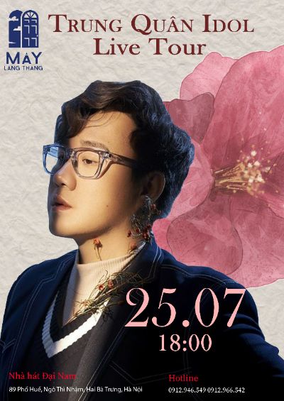 Mây Lang Thang - Live tour - Trung Quân Idol
