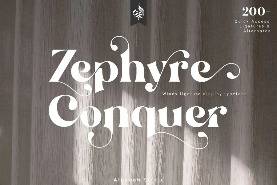 Zephyre Conquer Display Font
