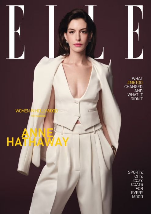 Anne Hathaway - Elle Magazine