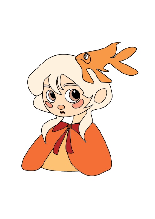pen tool chân dung