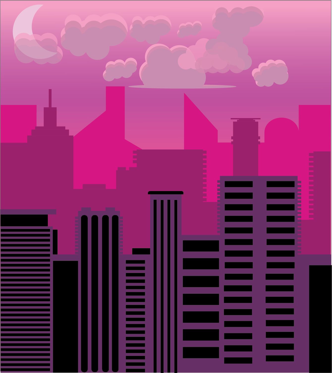 City silhouette