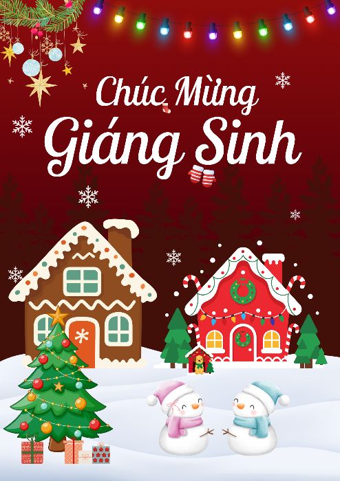 POSTER GIÁNG SINH - QUANG MINH