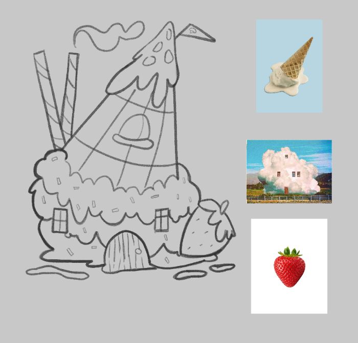 ice cream house