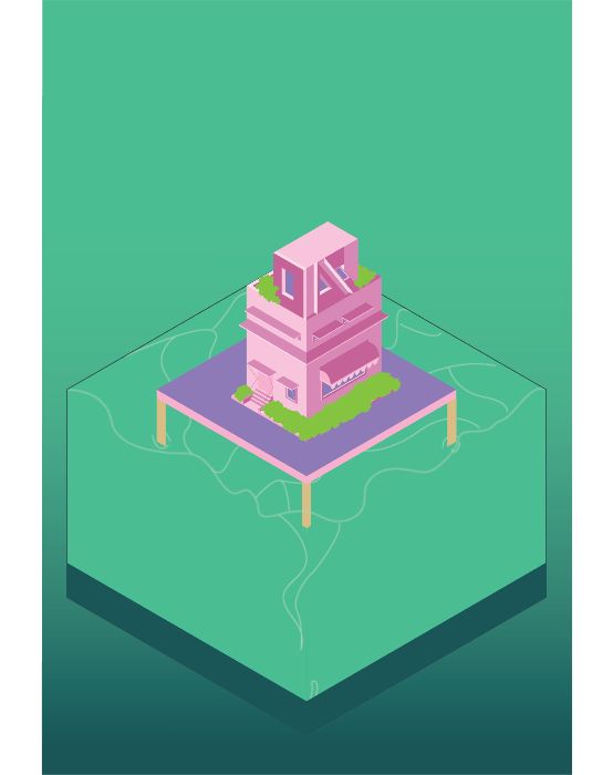 Van gjet isometric