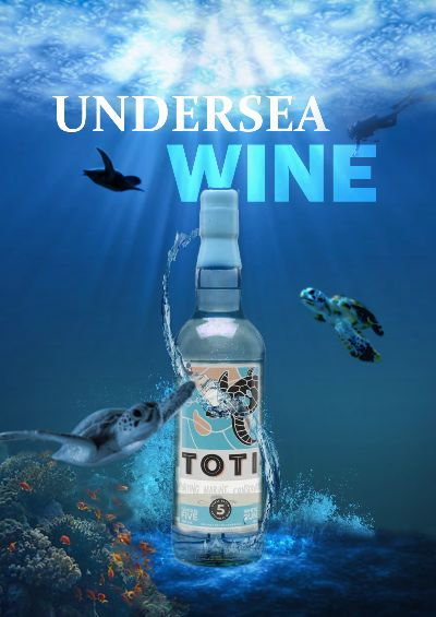 [FINAL_POSTER ADVERTISING DRINK] - TOTI, UNDERSEA