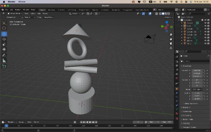 3D Balance Visual
