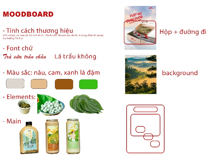 BÀI TẬP MOODBOARD