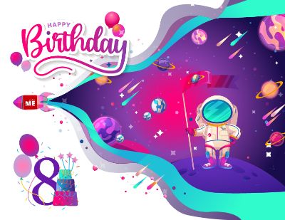 Color me's birthday