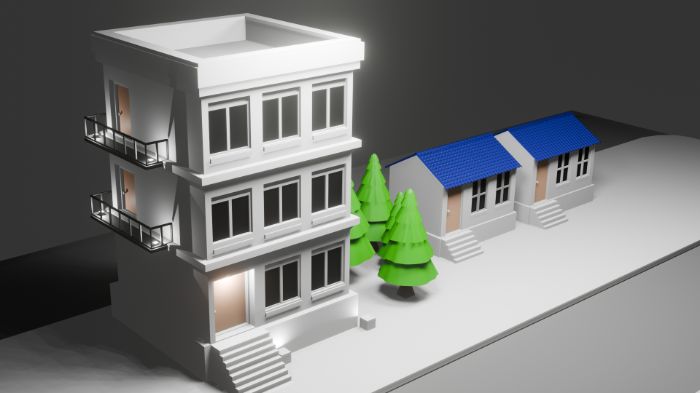 Render eve và cycle