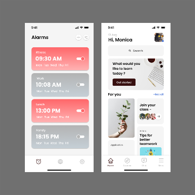 BTVN Buổi 3 - Tạo 1 bộ Color Style và Text Style. Áp dụng Style vào 2 màn hình mobile