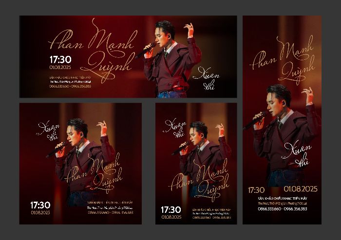 Ấn phẩm truyền thông Liveshow Phan Mạnh Quỳnh