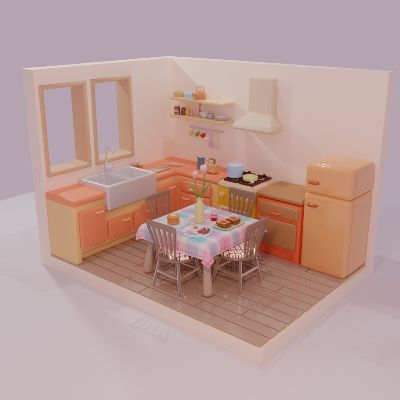 Isometric room