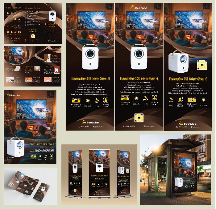 Homework_Poster, standee, brouchure