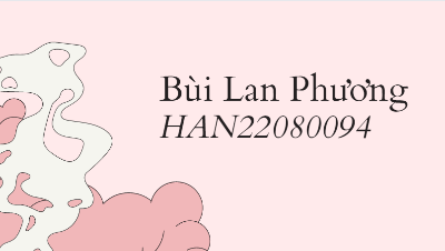 Bài cuối kì