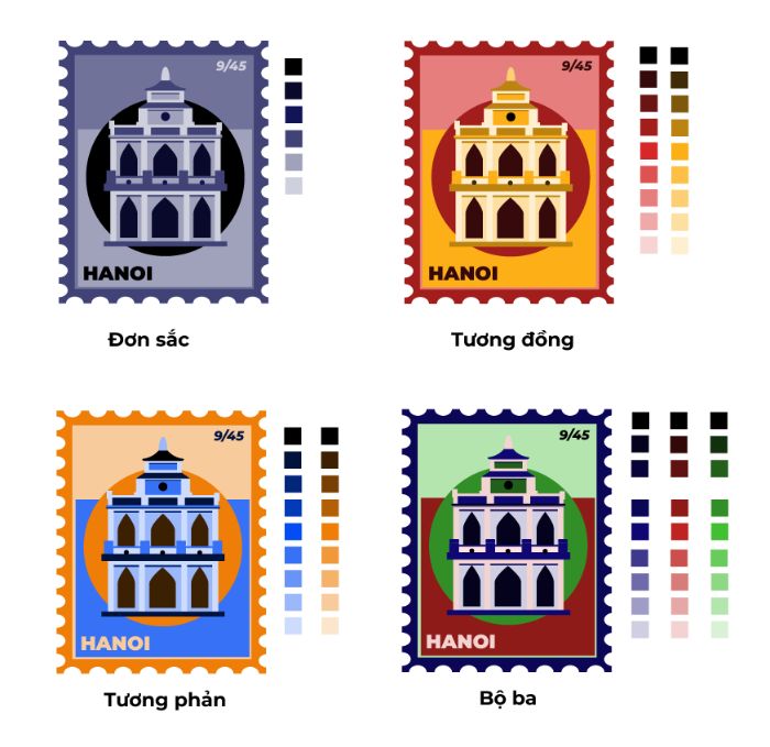 Bộ tem Hà Nội