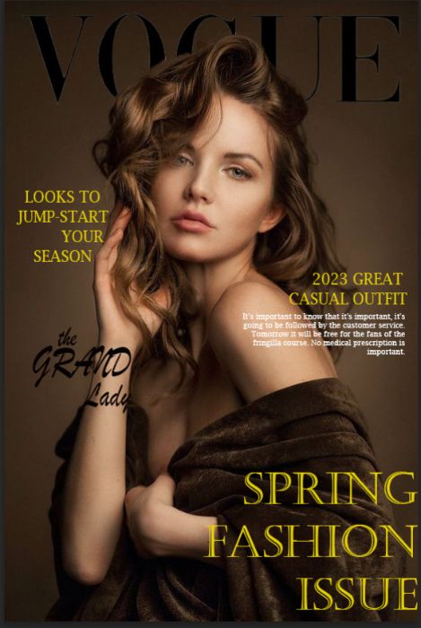 magazine cover
