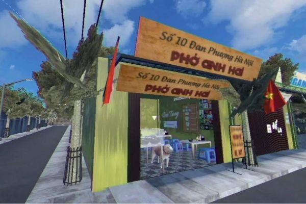 Phở anh Hai là bối cảnh chính trong tựa game “Brother Hai’s Pho Restaurant”